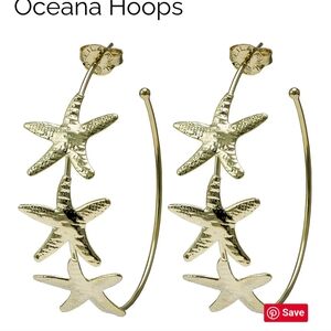 Sheila Fajl Oceana Hoops Gold